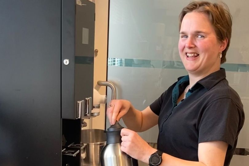 Pieternel, het visitekaartje van het Bedrijfsrestaurant het Servicekantoor in Zoetermeer