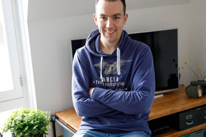 Mijn eigen appartement heb ik samen met mijn vader ingericht