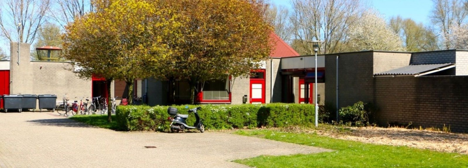 Stuk terrein van landgoed Hooge Burch in Zwammerdam