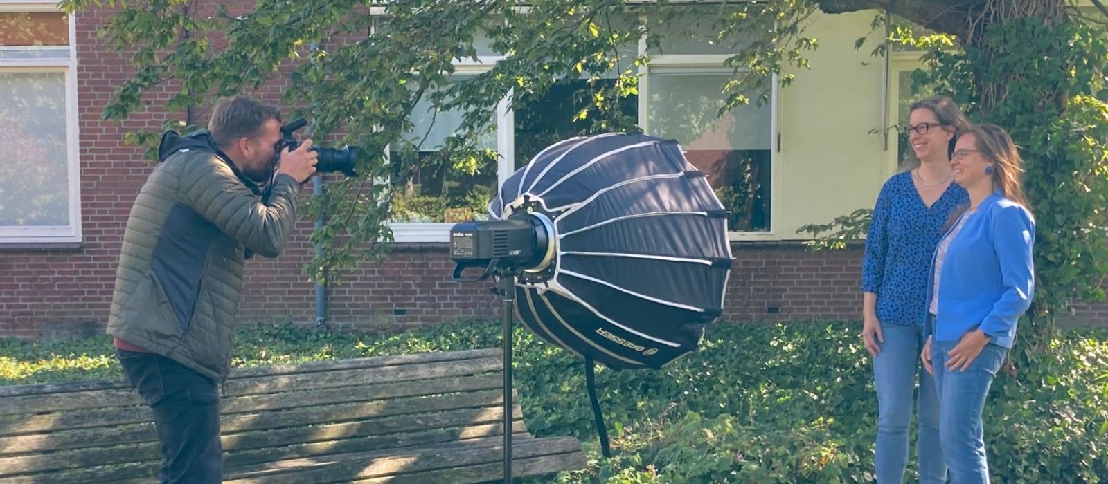 Diëtistes Marieke Odekerken en Anne-Marit Peek.