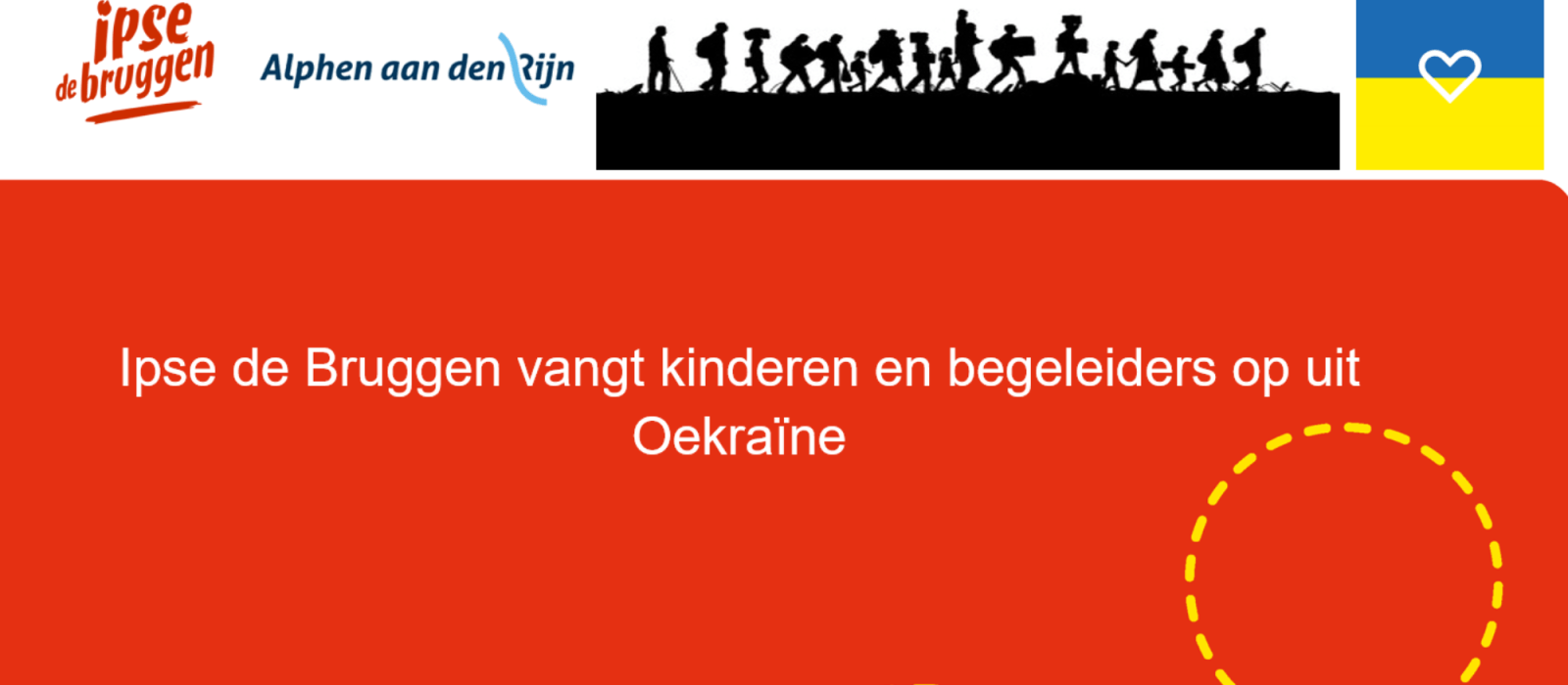 Ipse de Bruggen vangt kinderen en begeleiders op uit Oekraïne