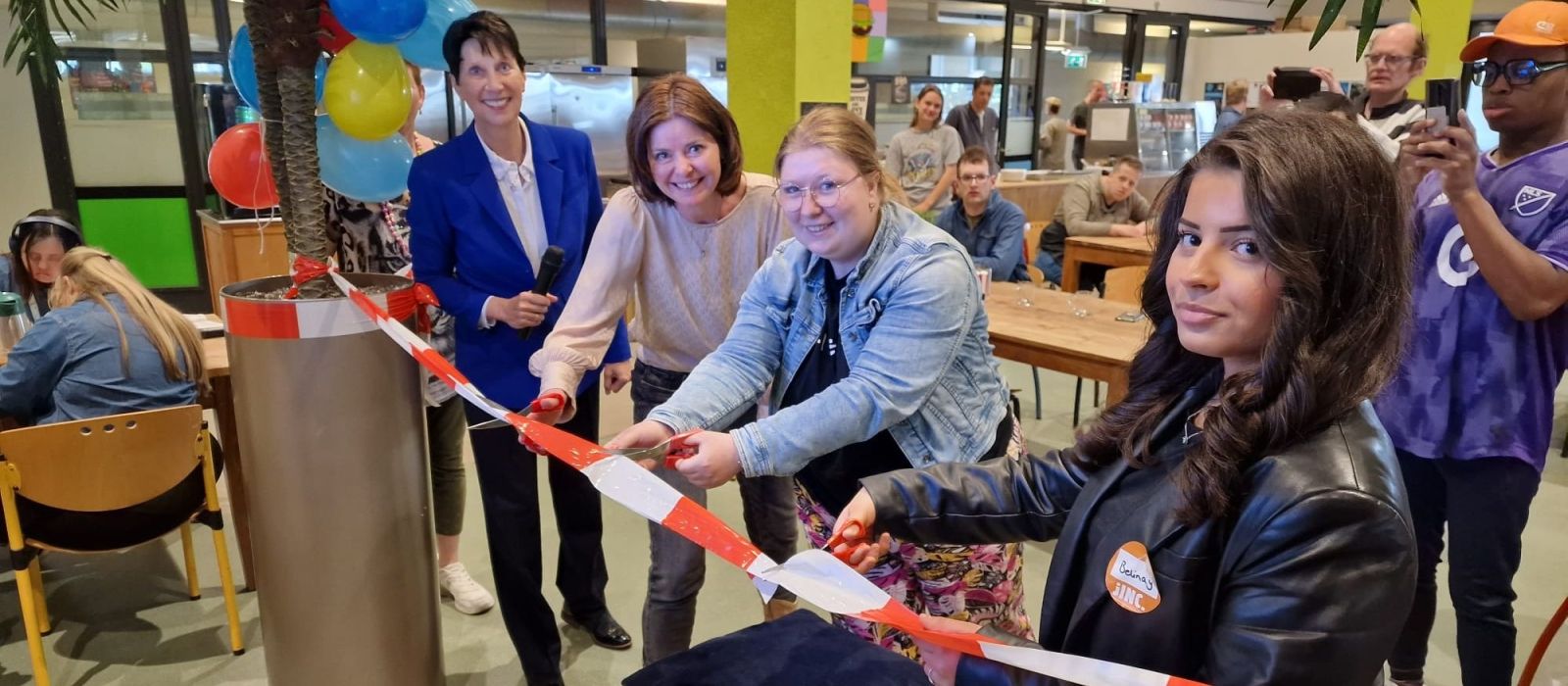Lintje doorknippen voor JINC Baas van morgen