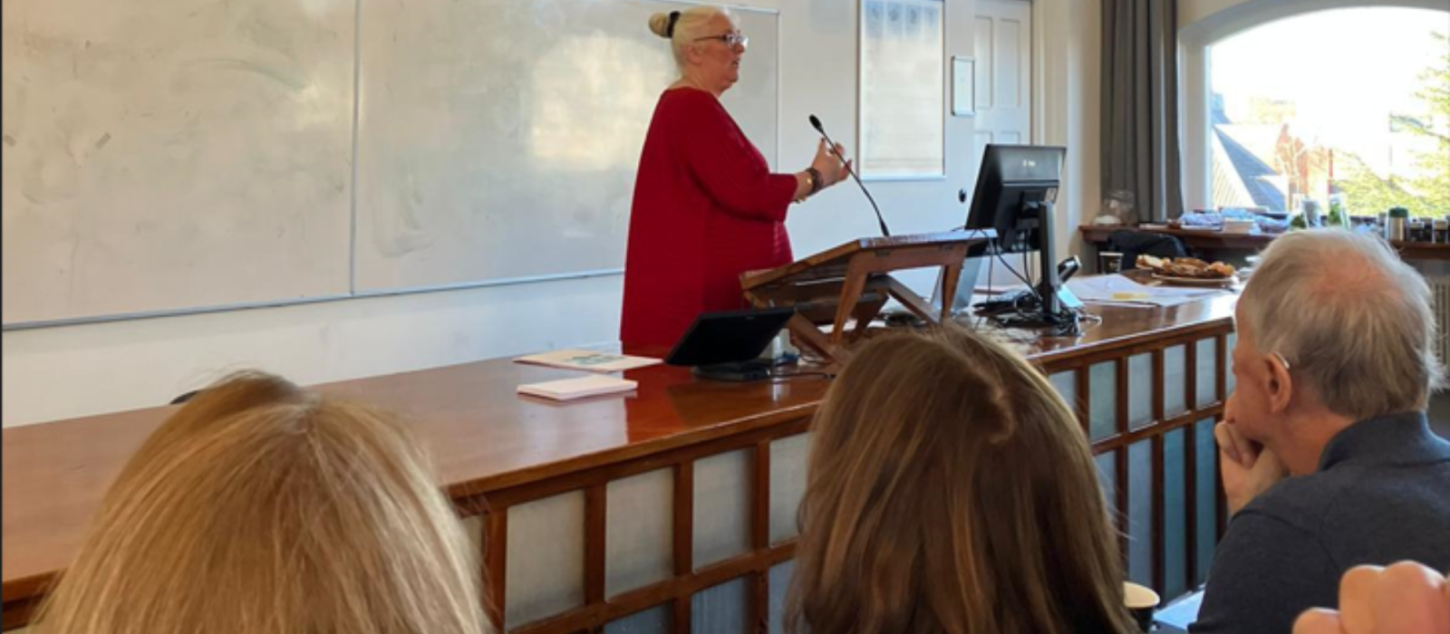 spreken op de kennissessie