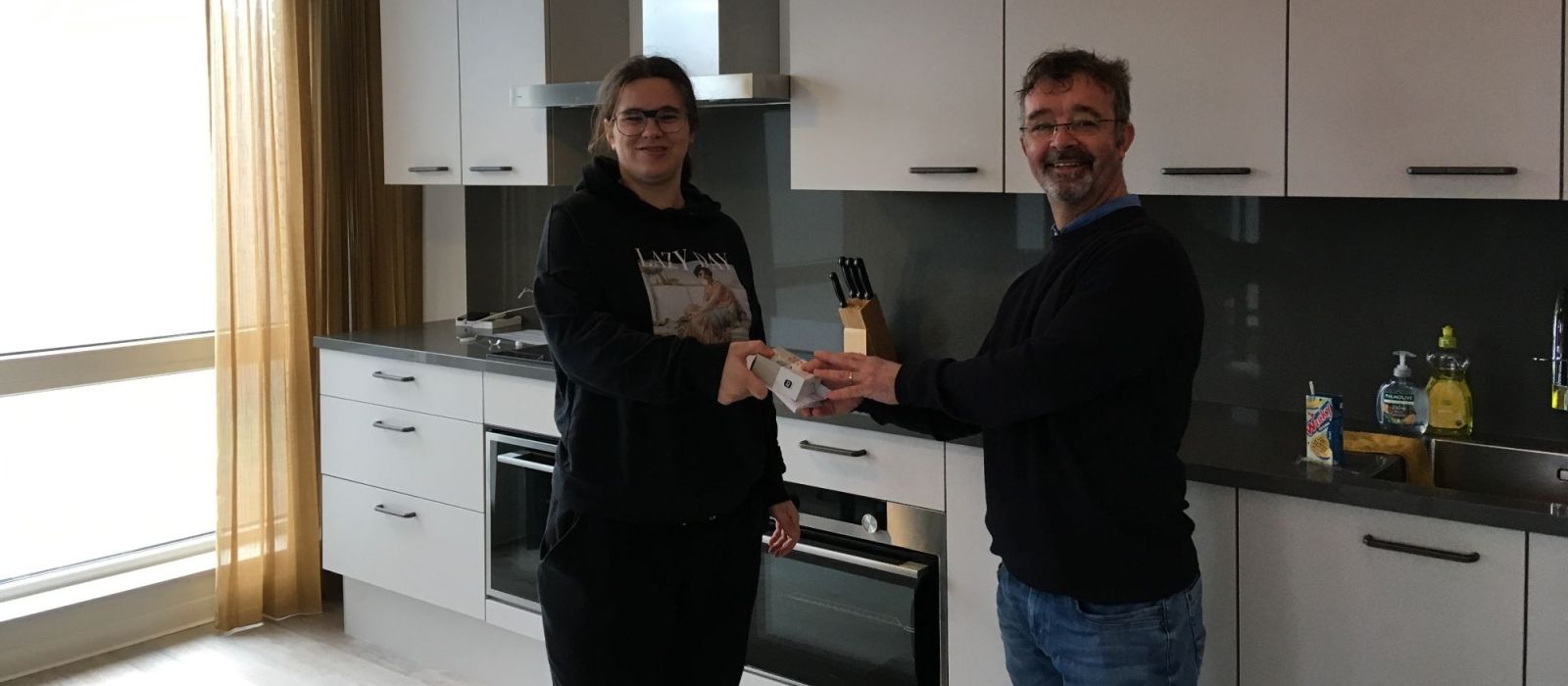 Nieuwe bewoonster van De Ampère krijgt de sleutel