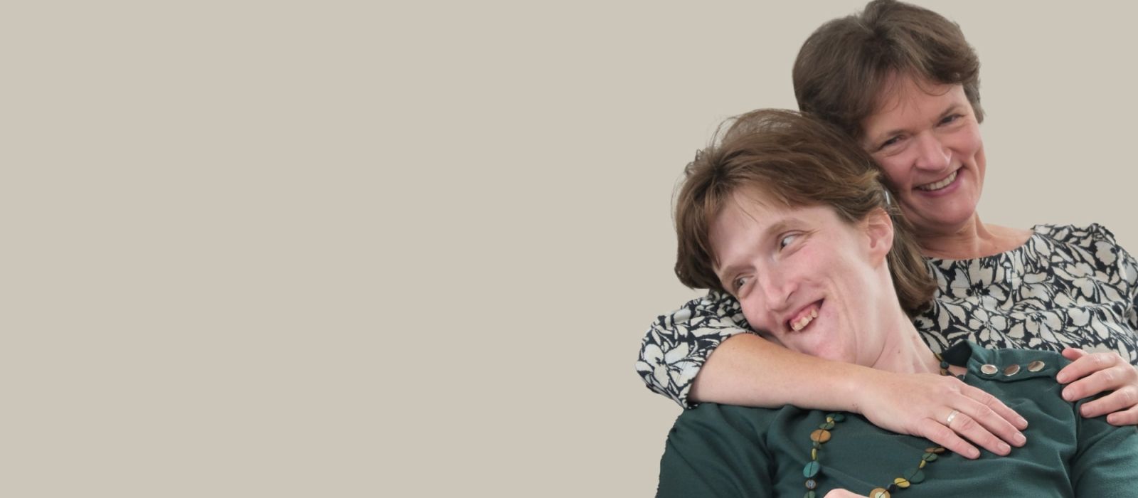 moeder Jolanda met haar dochter Kirsten