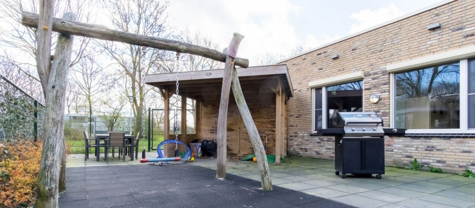 Tuin woonlocatie Oude Rijnlaan 14 in Zwammerdam