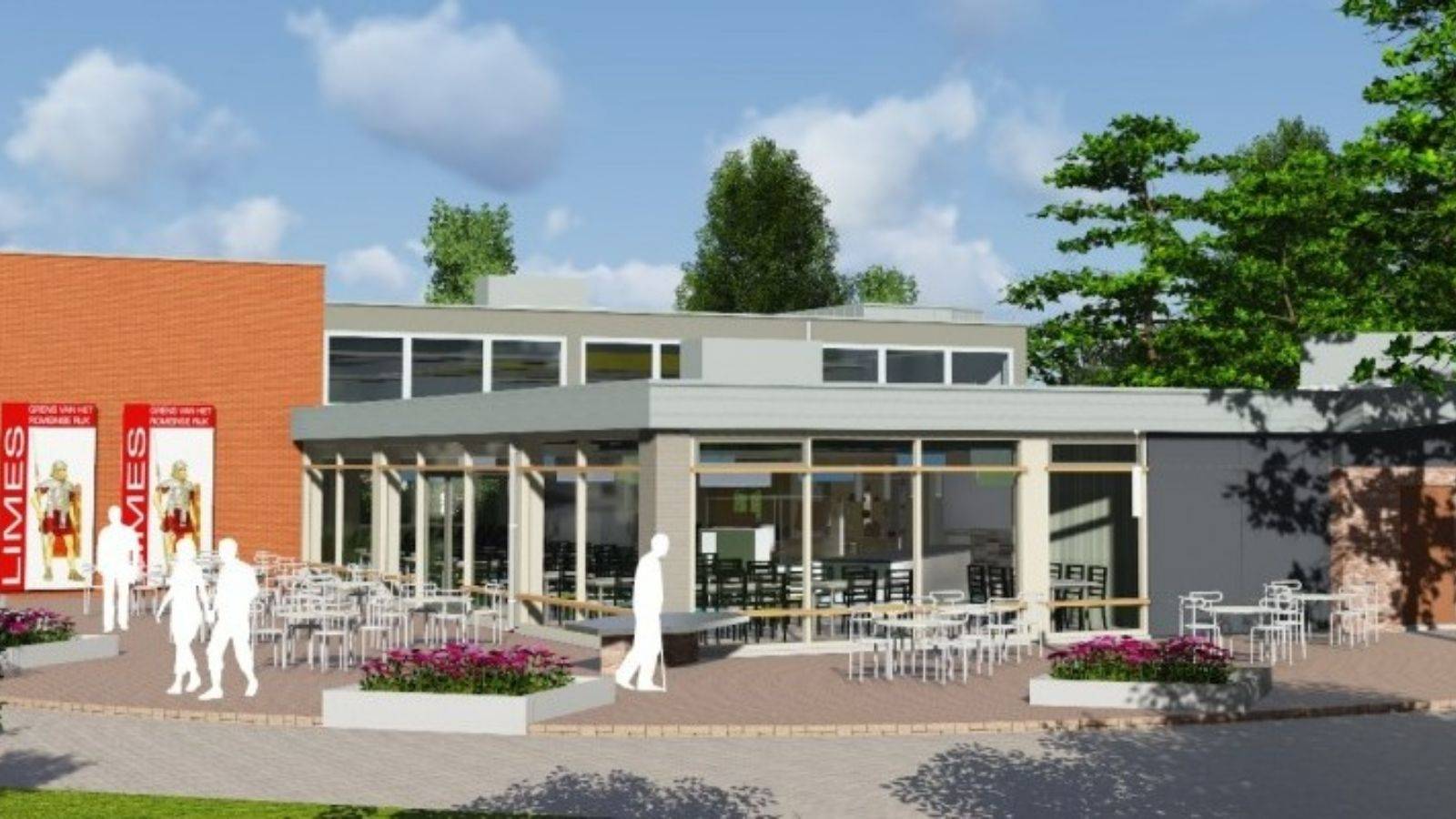 Terras van De Haven in Zwammerdam