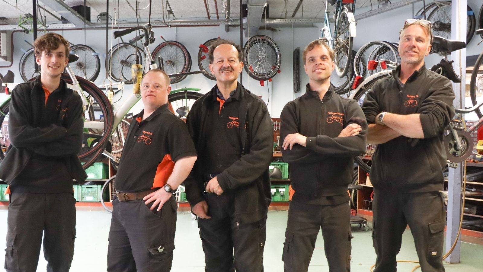 Brik-Fit medewerkers van De Ruimte