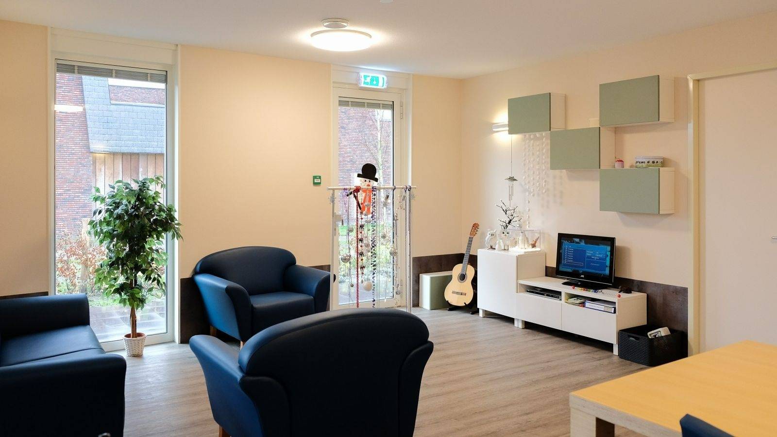 Woonkamer woonlocatie Veldbloemweg 4 in Nootdorp