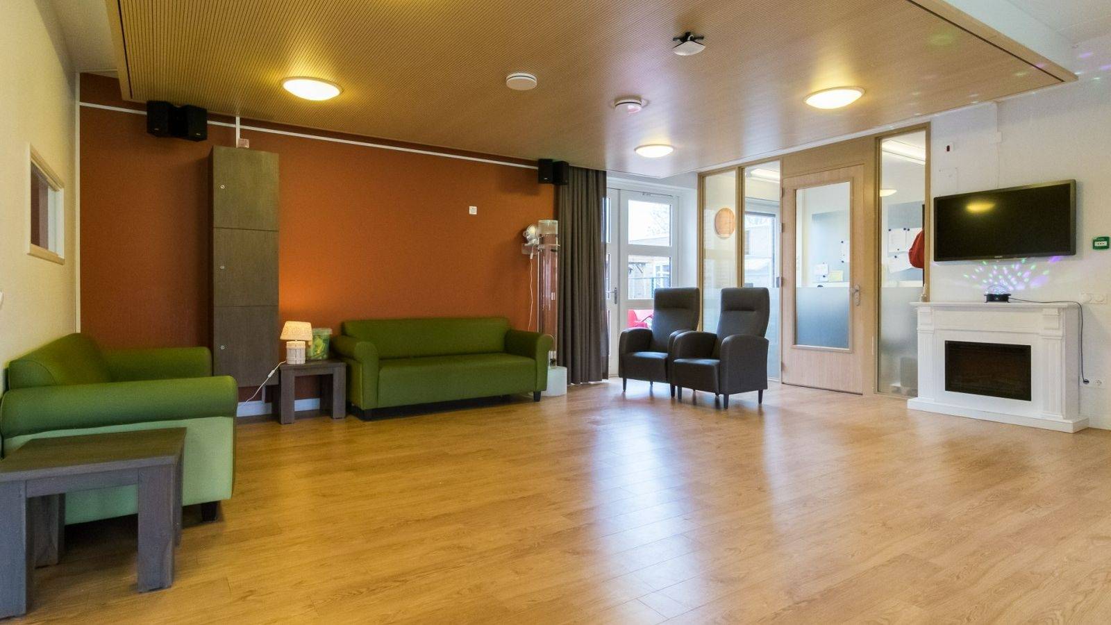 Woonkamer Oude Rijnlaan 25 in Zwammerdam