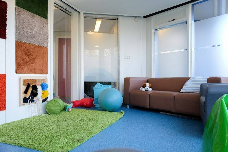 Belevingsruimte dagbesteding Woutershof Willemshoevelaan in Spijkenisse