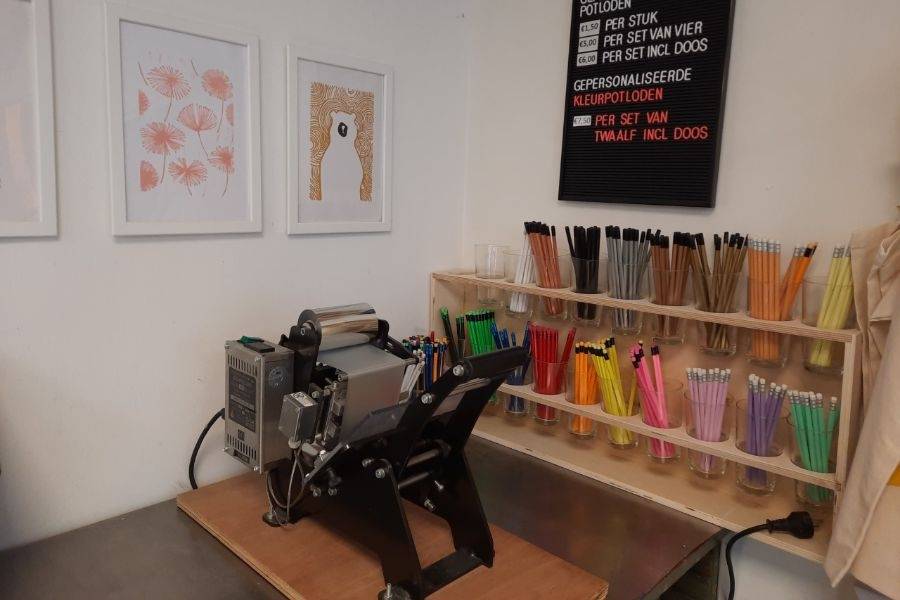 Potlodenbar bij Werk en dagbesteding Het Palet