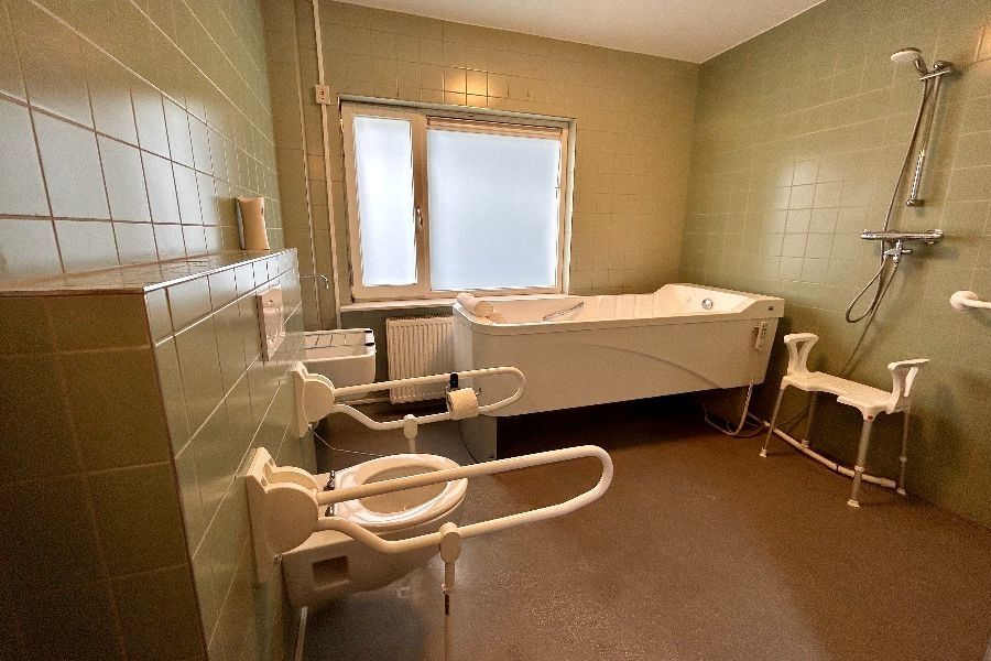 De badkamer van Noordeinde 2-4