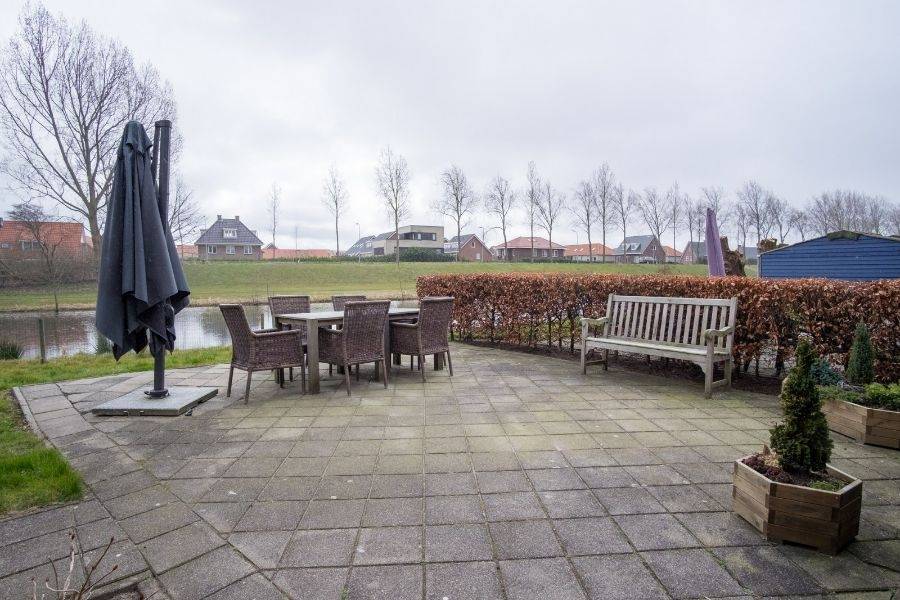 Tuin woonlocatie Voorstraat 5-7 in Nootdorp