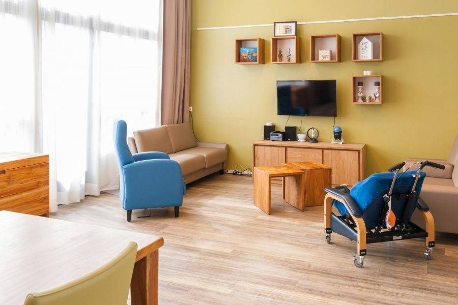 Woonkamer woonlocatie Zwanenburch 2-8 in Nootdorp