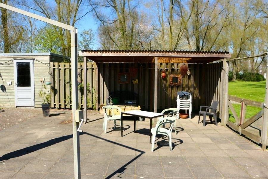 Tuin woonlocatie Kreek 523 in Zwammerdam