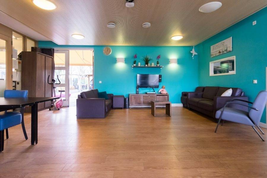 Woonkamer woonlocatie Oude Rijnlaan 14 in Zwammerdam