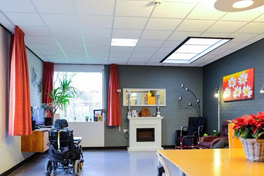 Woonkamer van woonlocatie Zuideinde 423