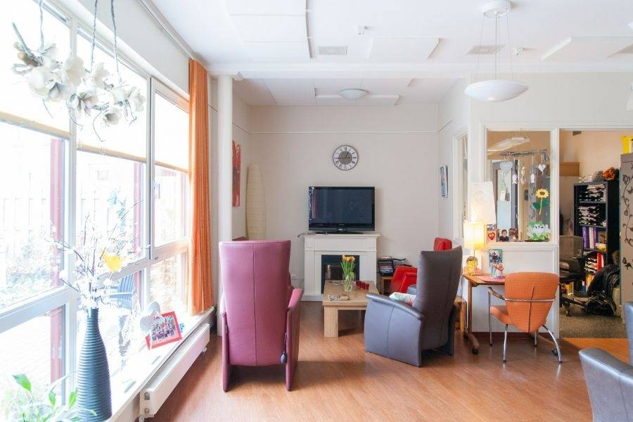 Woonkamer woonlocatie Ursulaplein 2 in Nieuwveen
