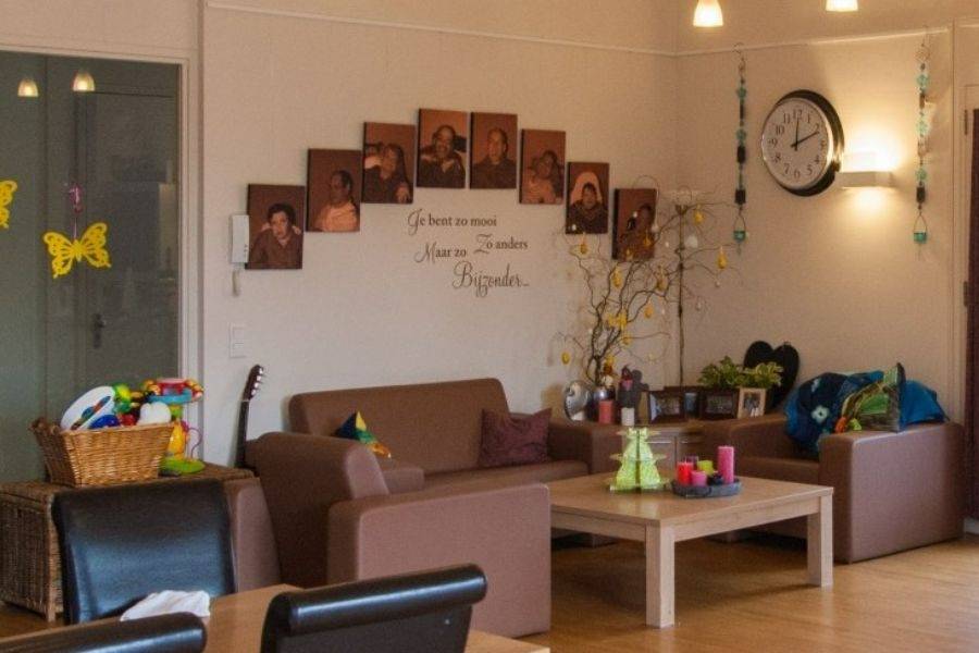 Woonkamer woonlocatie Ursulaplein 5 in Nieuwveen