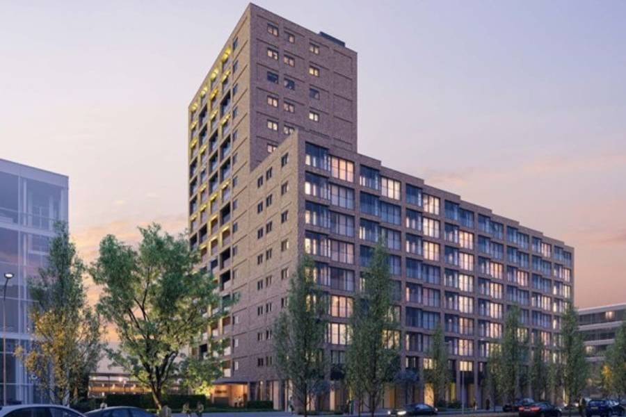 Voorkant van woonlocatie De Koperloper in Gouda