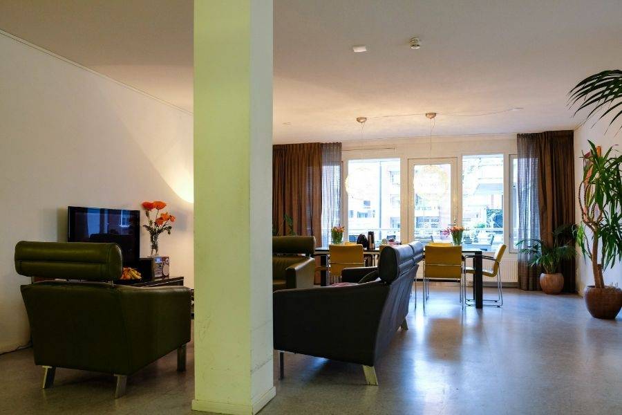 Woonkamer van woonlocatie Mercato in Nootdorp